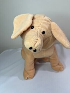 Vintage Pig 12" Plush Hog Curly Tail Soft Stuffed Animal Made in Korea Carousel